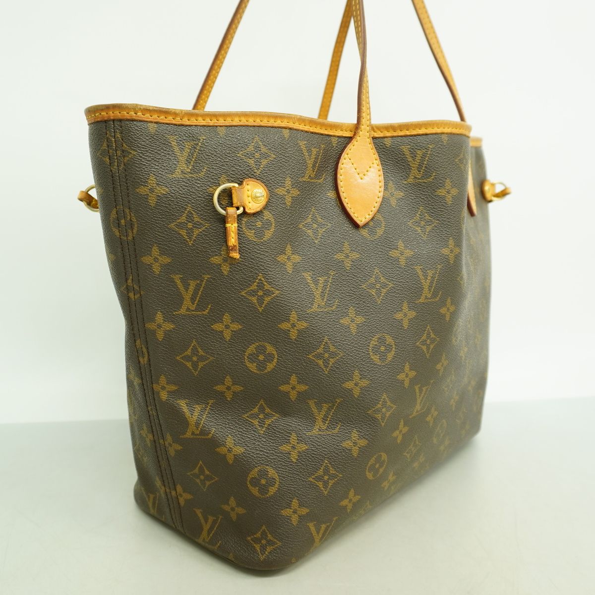 Louis Vuitton Tote Bag Monogram Neverfull MM Brown — view 2