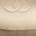 Chanel Shoulder Bag Quilted Lambskin Beige Gold — view 5