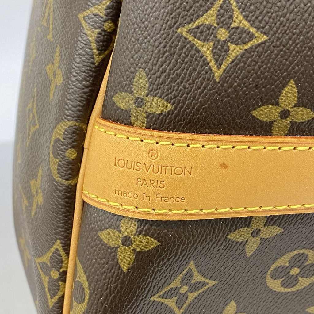 Louis Vuitton Boston Bag Monogram Keepall Bandouliere 55 Brown — view 5