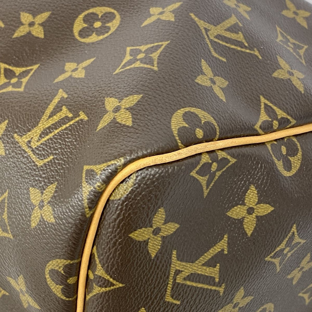 Louis Vuitton Boston Bag Monogram Keepall Bandouliere 55 Brown — view 7