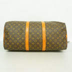 Louis Vuitton Boston Bag Monogram Keepall Bandouliere 50 Brown — view 3