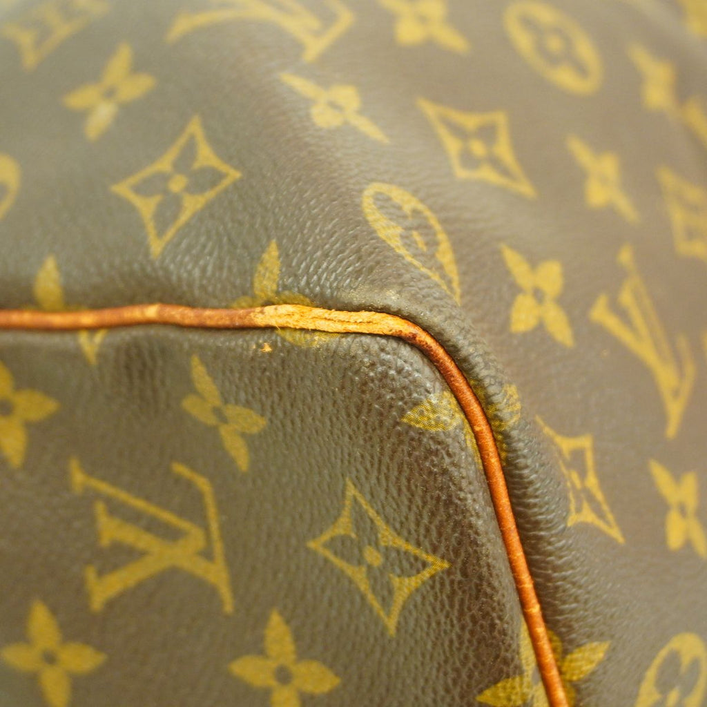 Louis Vuitton Boston Bag Monogram Keepall Bandouliere 50 Brown — view 6