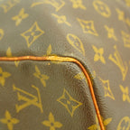Louis Vuitton Boston Bag Monogram Keepall Bandouliere 50 Brown — view 6