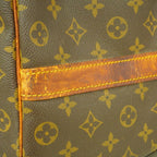 Louis Vuitton Boston Bag Monogram Keepall Bandouliere 50 Brown — view 8