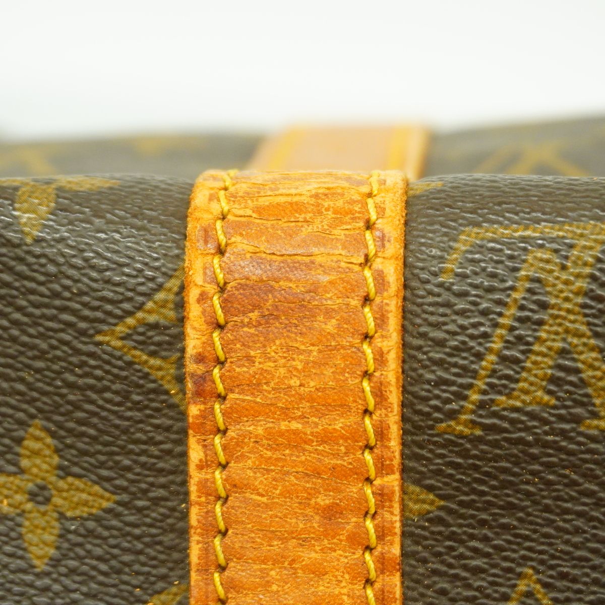 Louis Vuitton Boston Bag Monogram Keepall Bandouliere 50 Brown — view 7