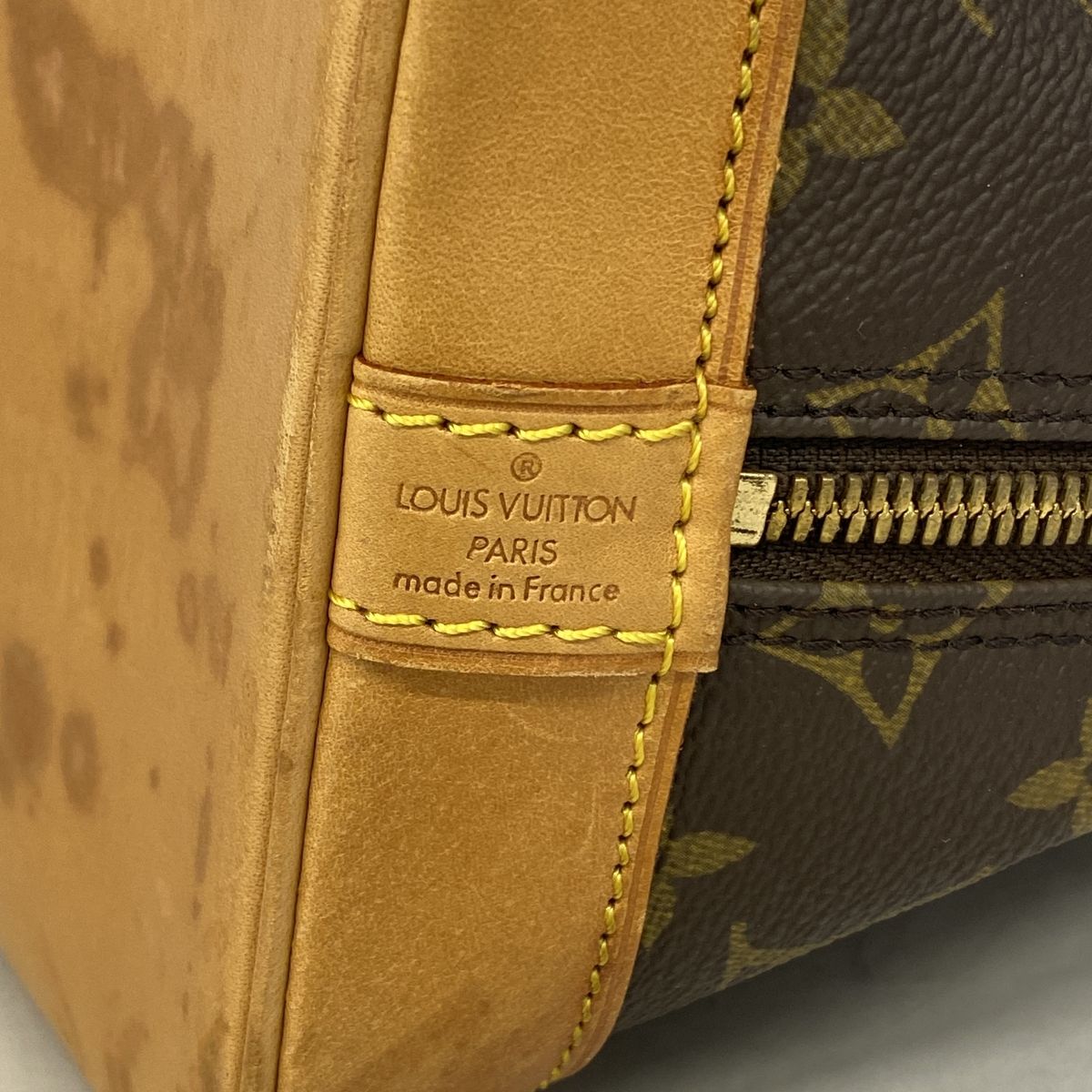 Louis Vuitton Monogram Alma Brown Handbag — view 5