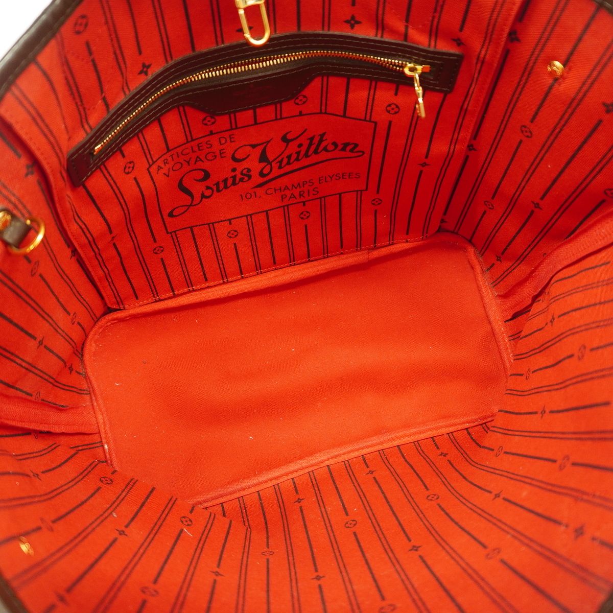 Louis Vuitton Tote Bag Damier Neverfull MM Ebene — view 4