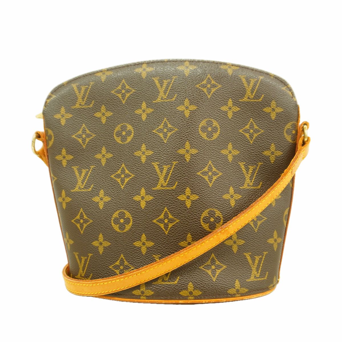 Louis Vuitton Shoulder Bag Monogram Drew Brown