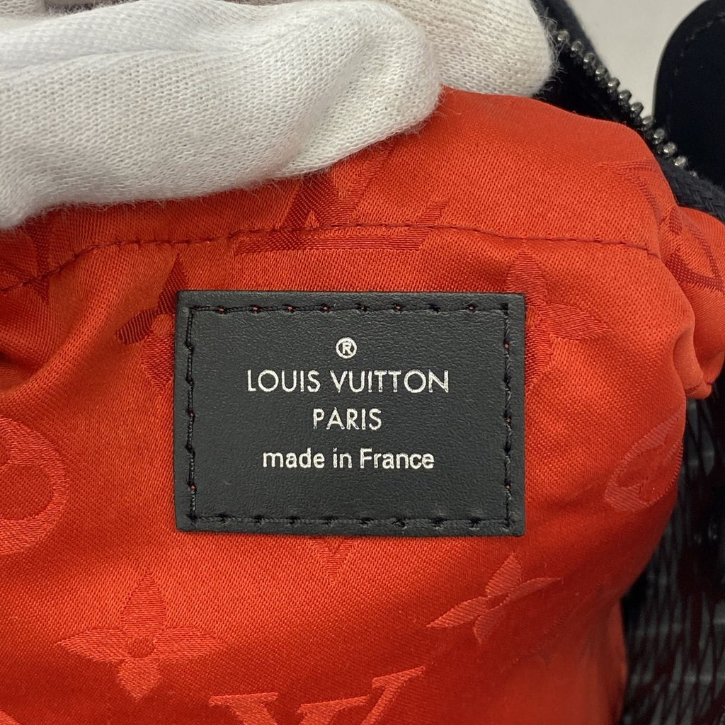 Louis Vuitton Monogram Lace Cannes Black 2-Way Bag — view 5