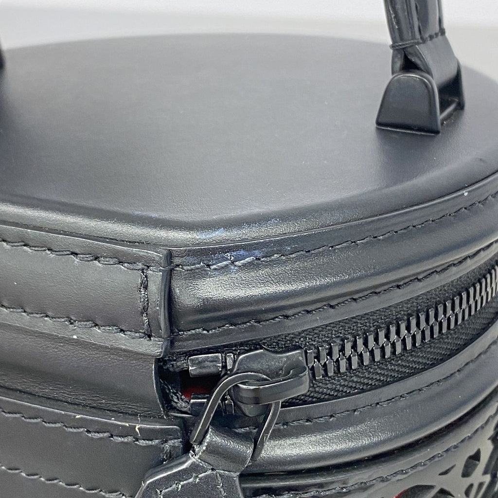 Louis Vuitton Monogram Lace Cannes Black 2-Way Bag — view 6