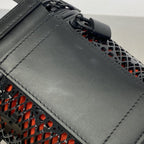 Louis Vuitton Monogram Lace Cannes Black 2-Way Bag — view 8