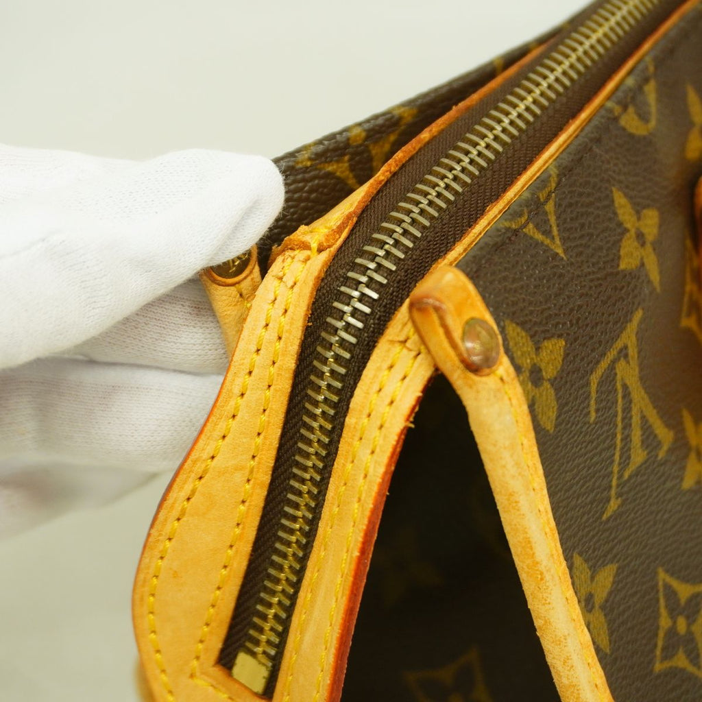 Louis Vuitton Monogram Popincourt Brown Handbag — view 8