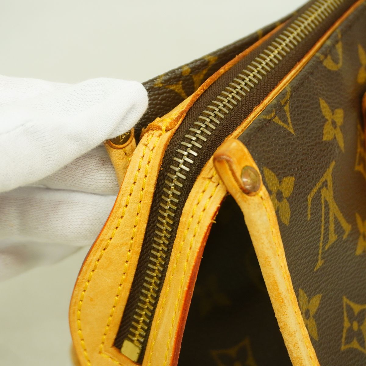 Louis Vuitton Monogram Popincourt Brown Handbag — view 8
