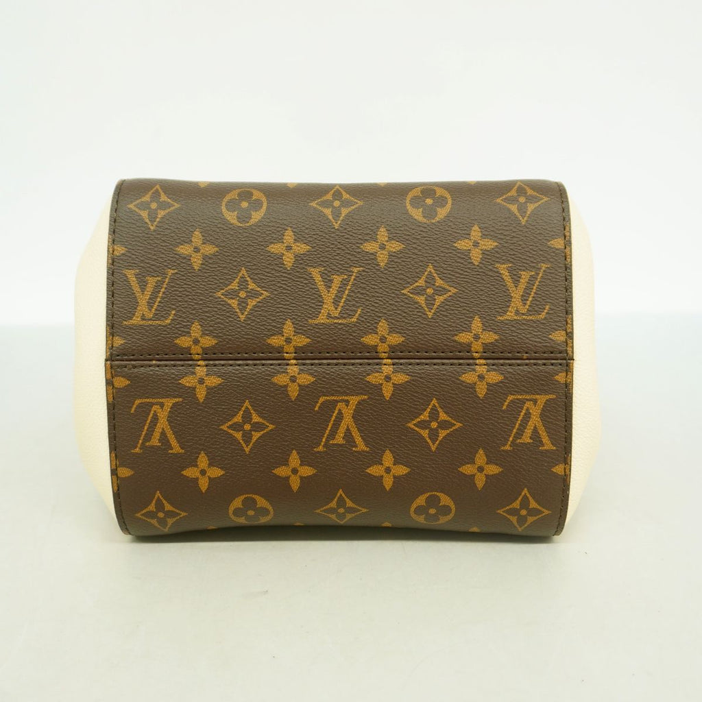 Louis Vuitton Handbag Monogram Fold Tote PM Brown Cream Cerise 2-Way — view 3