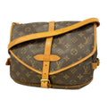 Louis Vuitton Shoulder Bag Monogram Saumur 30 Brown