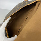 Louis Vuitton Shoulder Bag Monogram Saumur 30 Brown — view 4