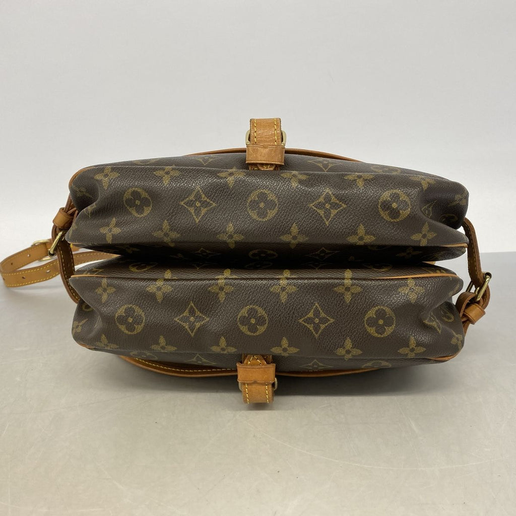 Louis Vuitton Shoulder Bag Monogram Saumur 30 Brown — view 3