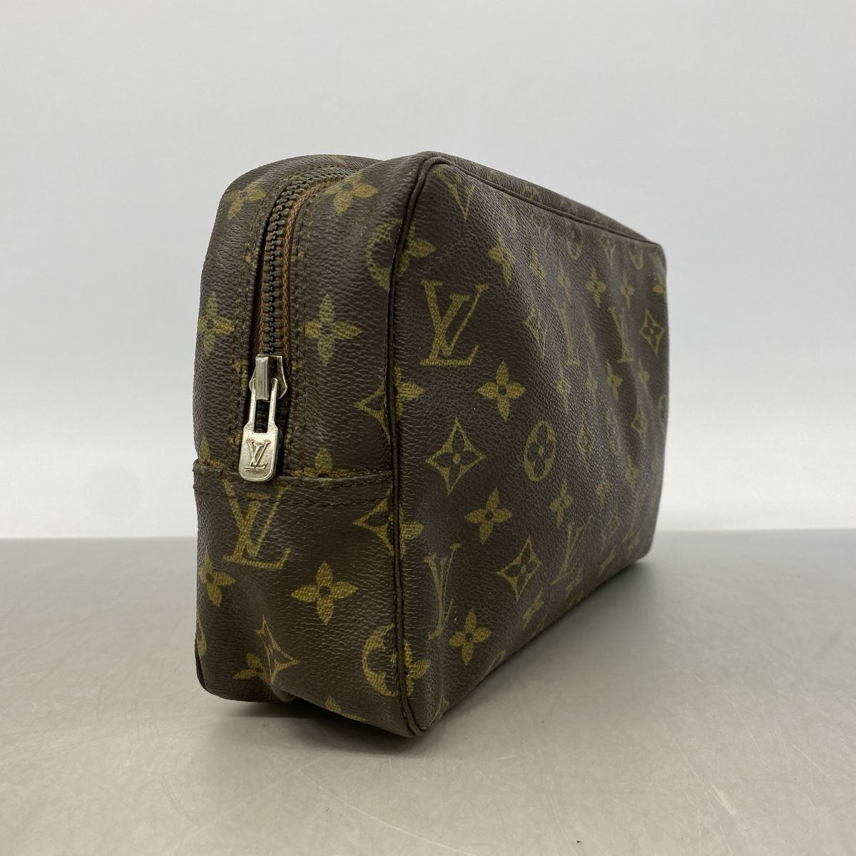 Louis Vuitton Pouch Monogram Trousse Toilet 28 Brown — view 2