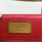Louis Vuitton Tote Bag Vernis Reed MM Fuchsia Pink — view 5