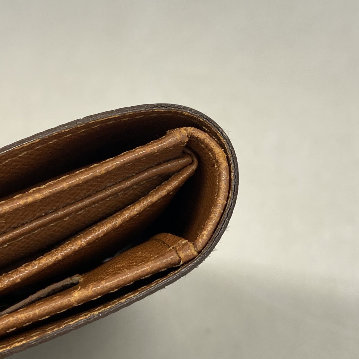 Louis Vuitton Trifold Wallet Monogram Porte Tresor Etui Papiers Brown — view 5