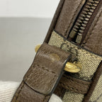 Gucci Shoulder Bag Ophidia Brown Gold — view 6