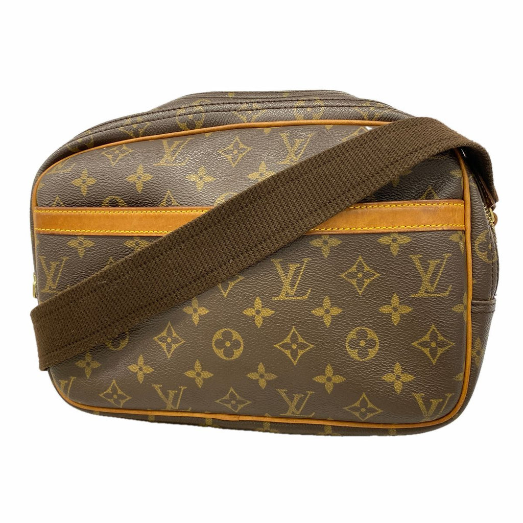 Louis Vuitton Shoulder Bag Monogram Reporter PM Brown
