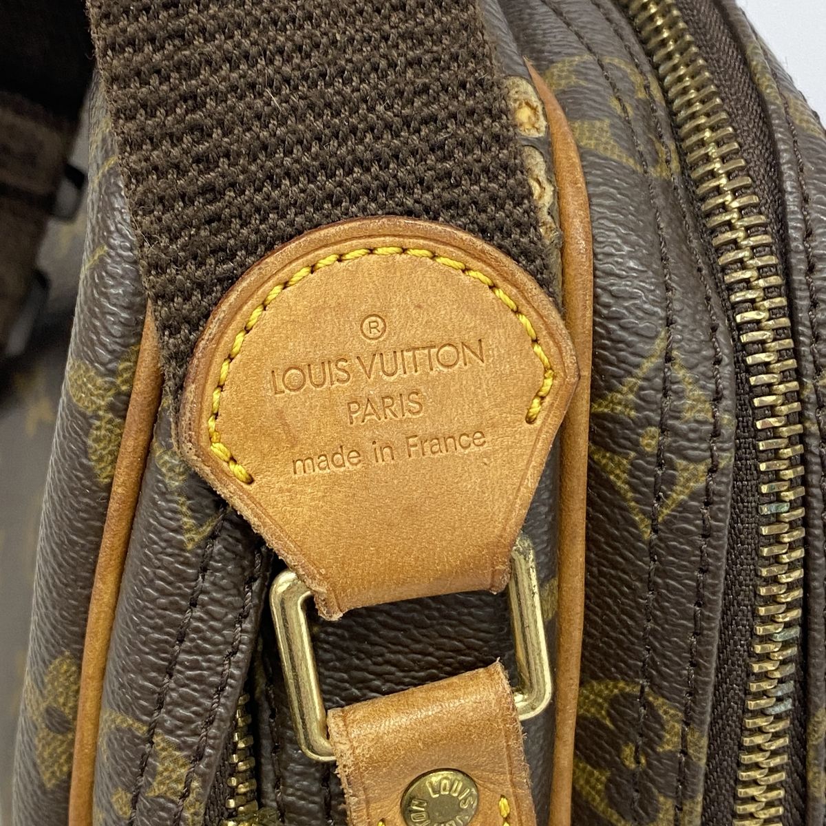 Louis Vuitton Shoulder Bag Monogram Reporter PM Brown — view 5