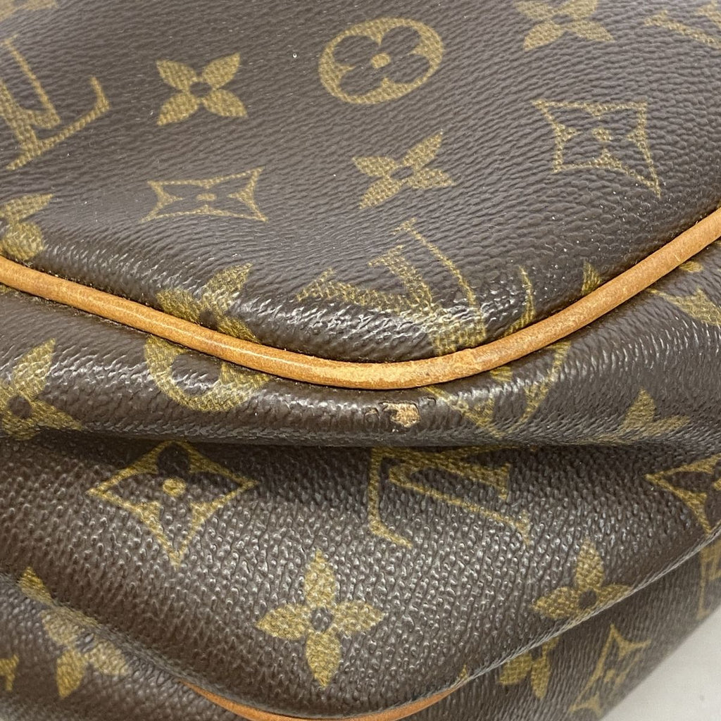 Louis Vuitton Shoulder Bag Monogram Reporter PM Brown — view 7