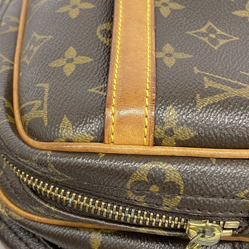 Louis Vuitton Shoulder Bag Monogram Reporter PM Brown — view 8