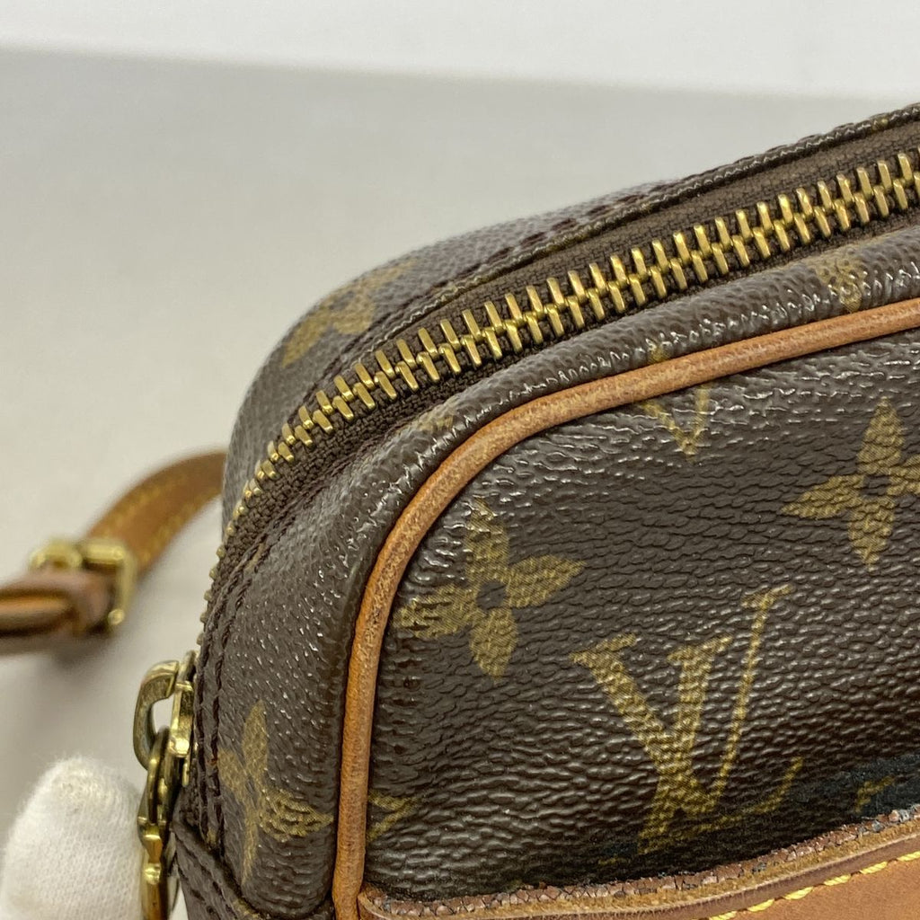Louis Vuitton Shoulder Bag Monogram Trocadero 24 Brown — view 6