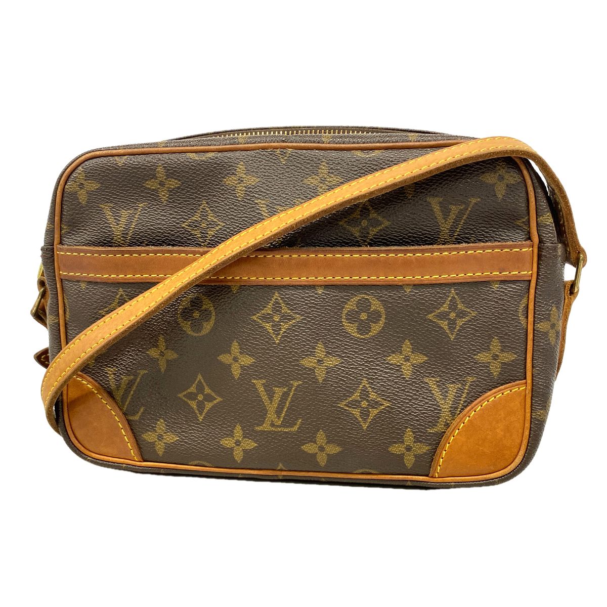 Louis Vuitton Shoulder Bag Monogram Trocadero 24 Brown