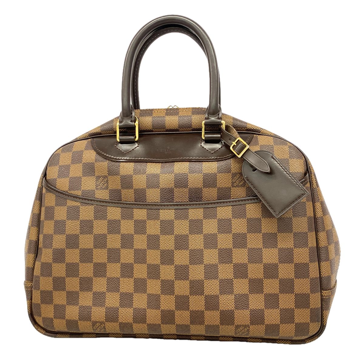 Louis Vuitton Damier Deauville Ebene Handbag