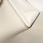 Louis Vuitton Epi Grenelle PM Blanc Handbag — view 8