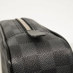 Louis Vuitton Pouch Damier Graphite Trousse Toilette GM Black — view 7