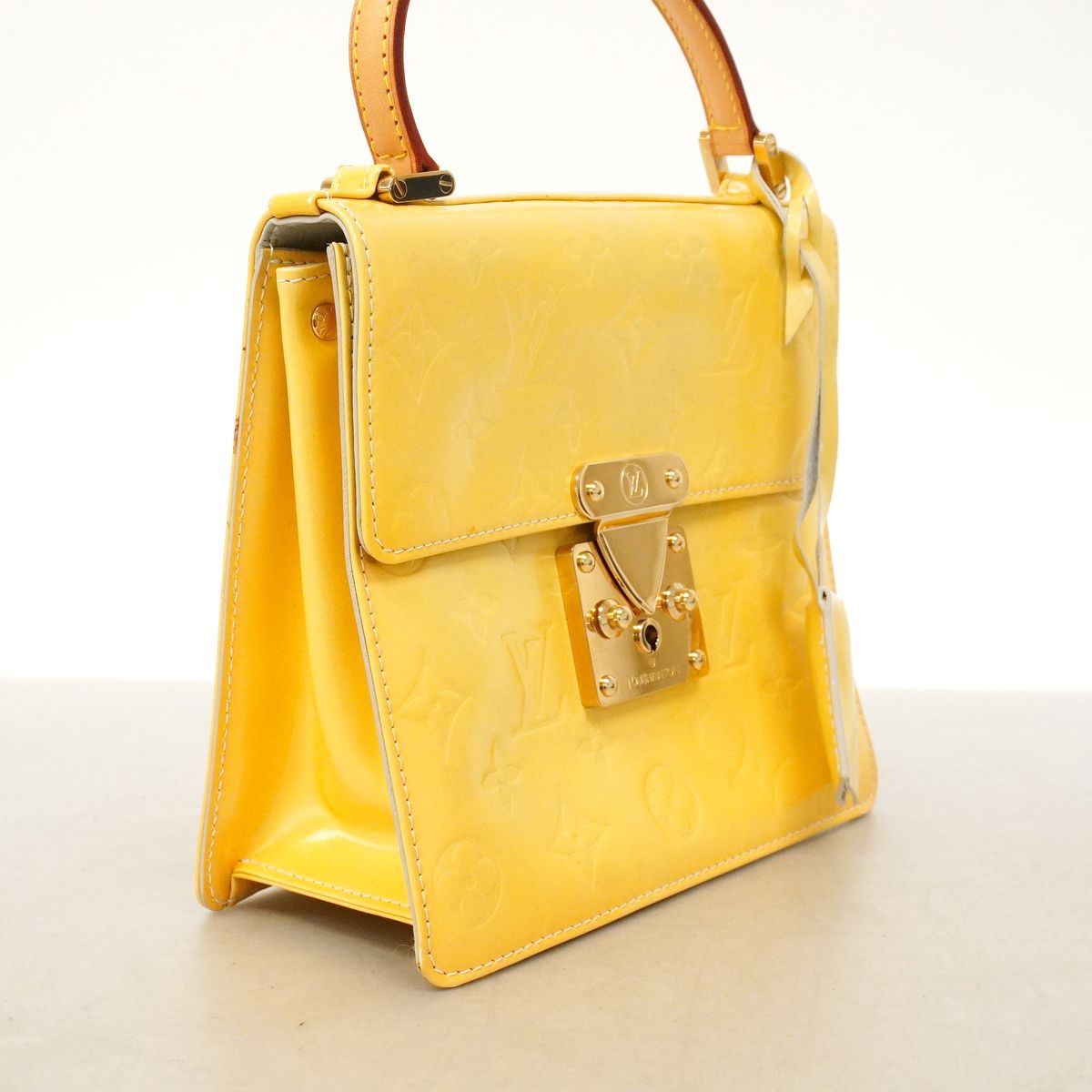 Louis Vuitton Vernis Spring Street Gray Handbag — view 2