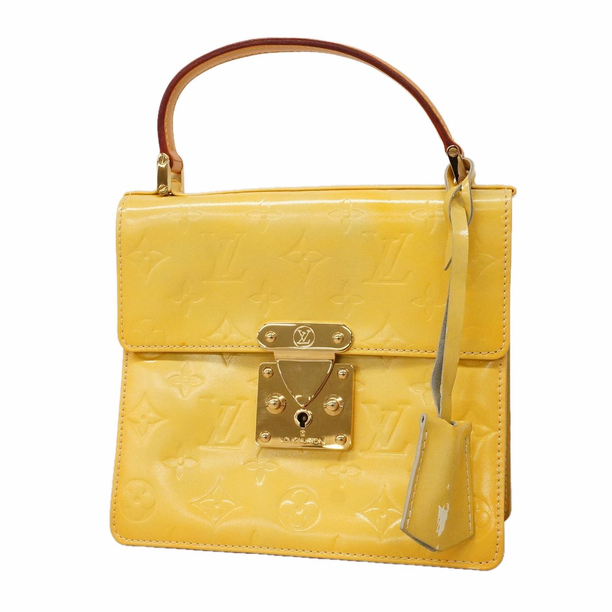 Louis Vuitton Vernis Spring Street Gray Handbag