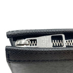 Louis Vuitton Clutch Pochette Voyage MM Ardoise Taiga Second Silver — view 6