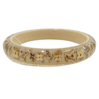 Louis Vuitton Bra Ankle John Clear Gold Resin Bracelet