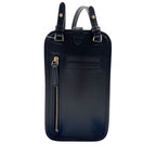 Fendi Shoulder Bag Phone Pouch Black Leather Smartphone — view 2