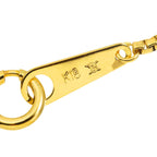 Celine Logo Ruby Necklace 42 18k YG Yellow Gold 750 Neckalce — view 6