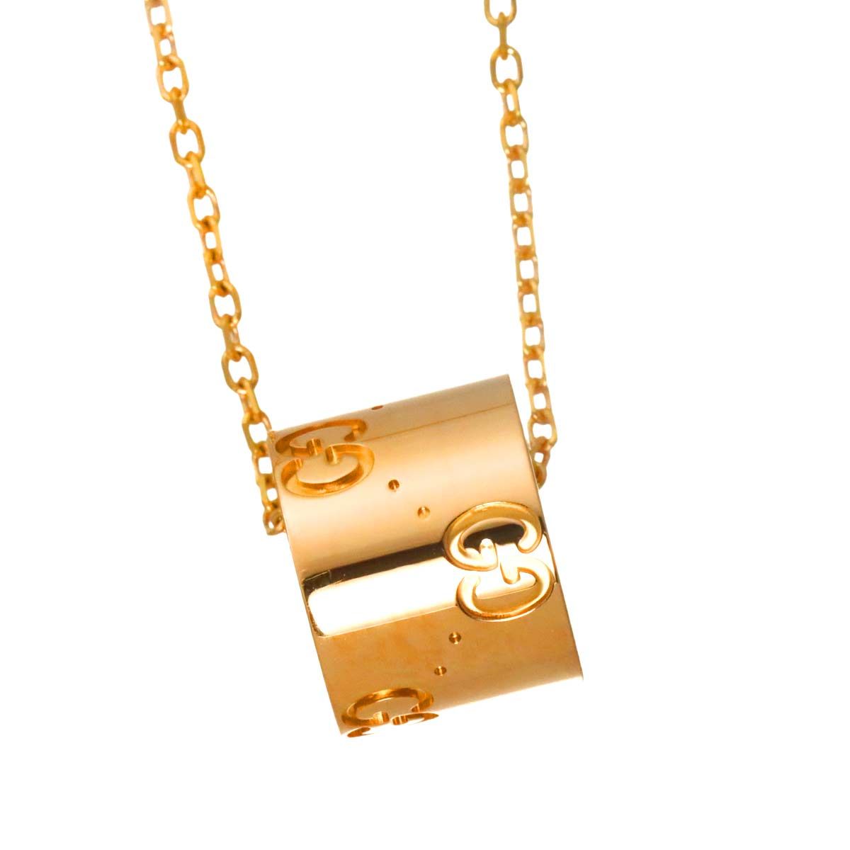 Gucci Icon Necklace 40 18k PG Pink Gold — view 3