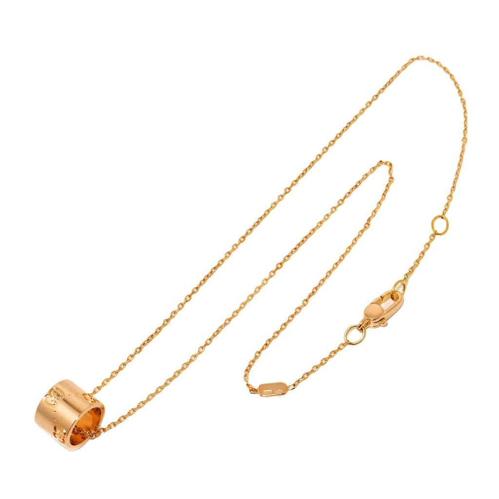 Gucci Icon Necklace 40 18k PG Pink Gold — view 2