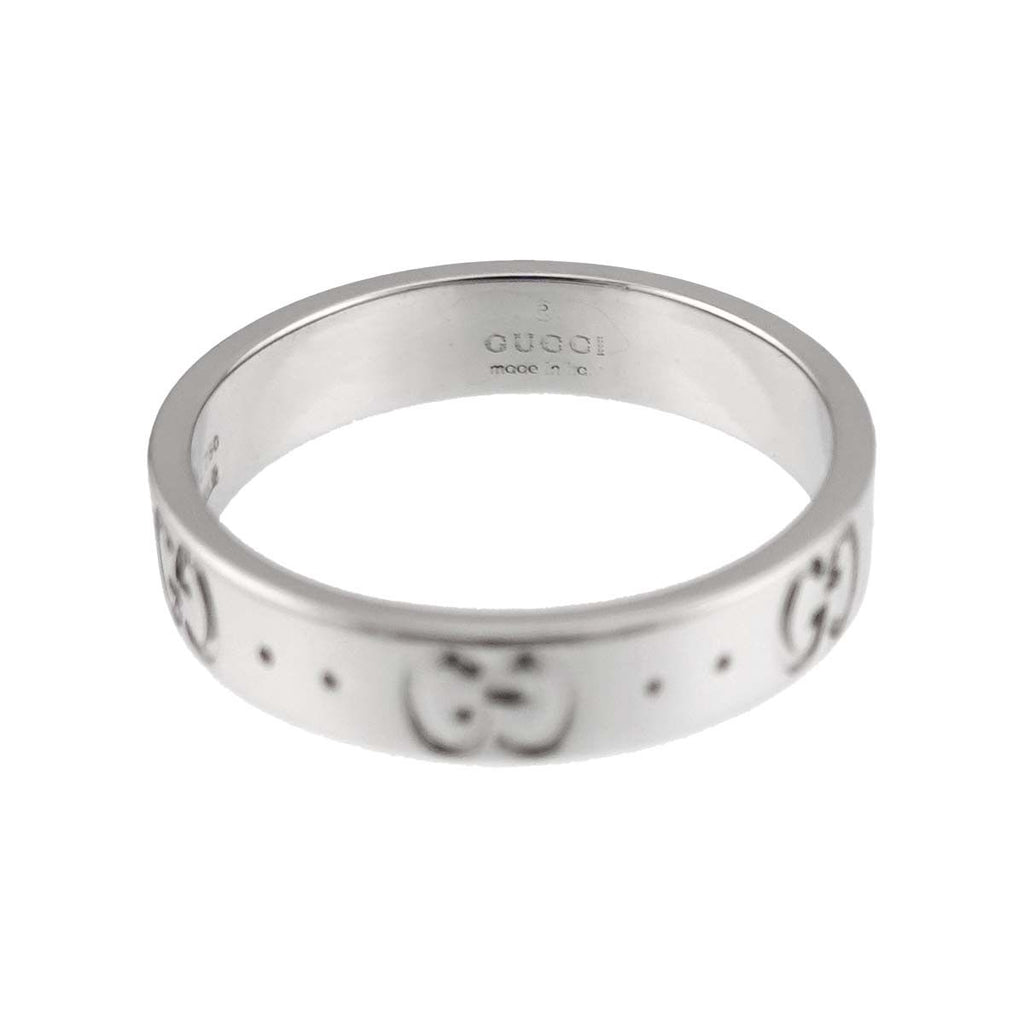 Gucci Icon Ring 18k WG White Gold 750 — view 3