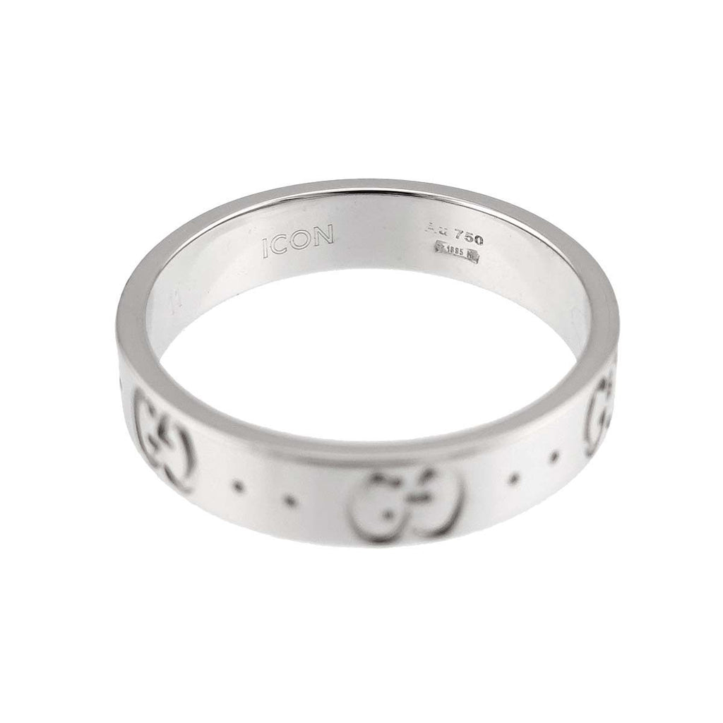 Gucci Icon Ring 18k WG White Gold 750 — view 5