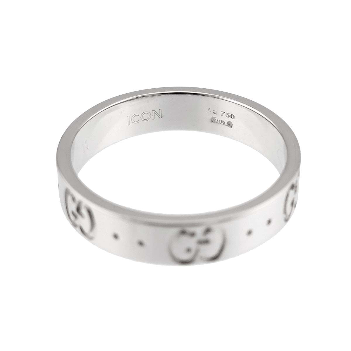 Gucci Icon Ring 18k WG White Gold 750 — view 5