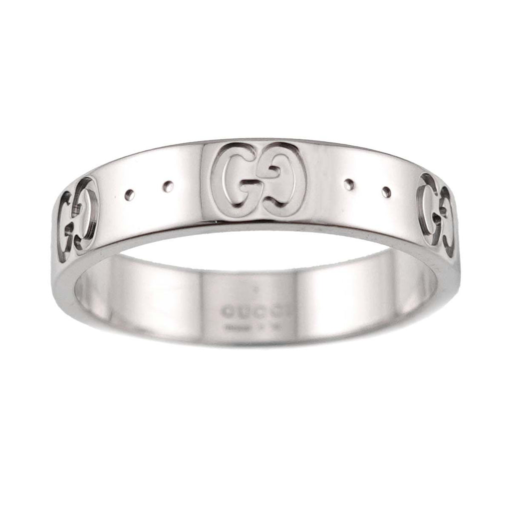 Gucci Icon Ring 18k WG White Gold 750 — view 2
