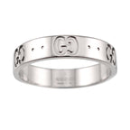 Gucci Icon Ring 18k WG White Gold 750 — view 2