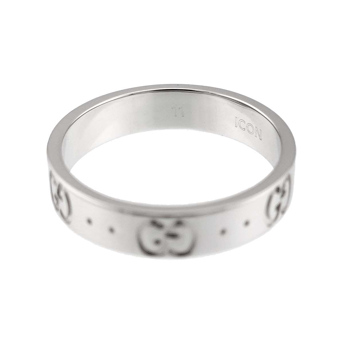 Gucci Icon Ring 18k WG White Gold 750 — view 4