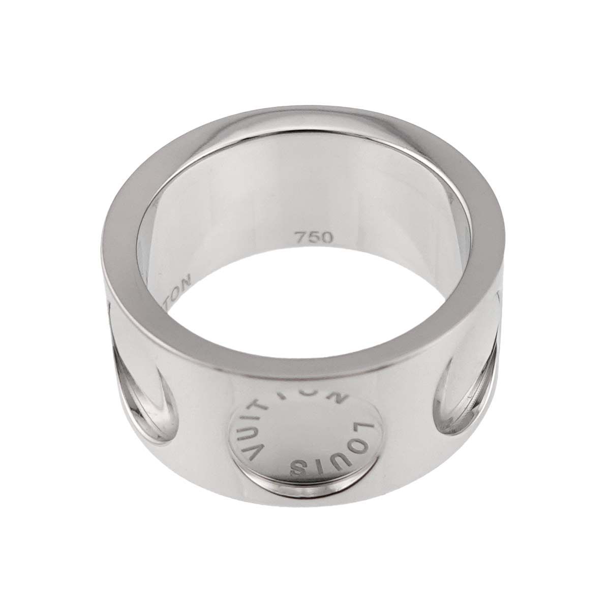 Louis Vuitton Petit Bague Empreinte 53 Ring 18k WG 750 — view 5