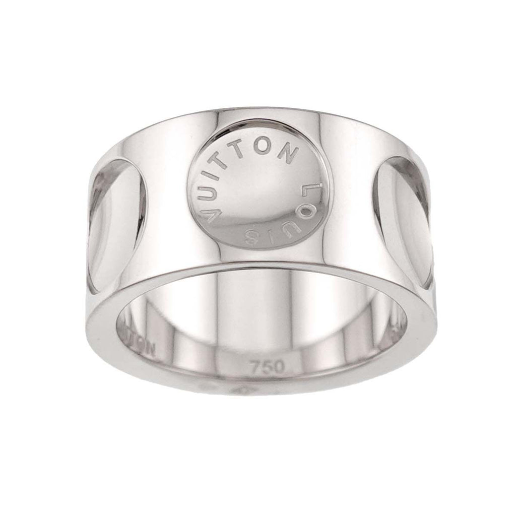 Louis Vuitton Petit Bague Empreinte 53 Ring 18k WG 750 — view 2